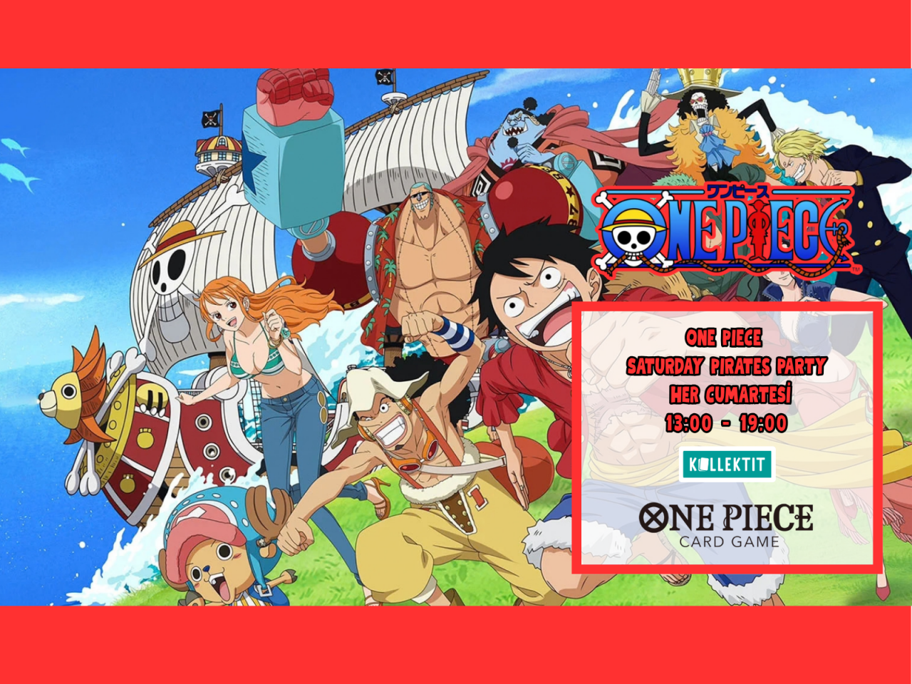 One Piece Saturday Pirates Party