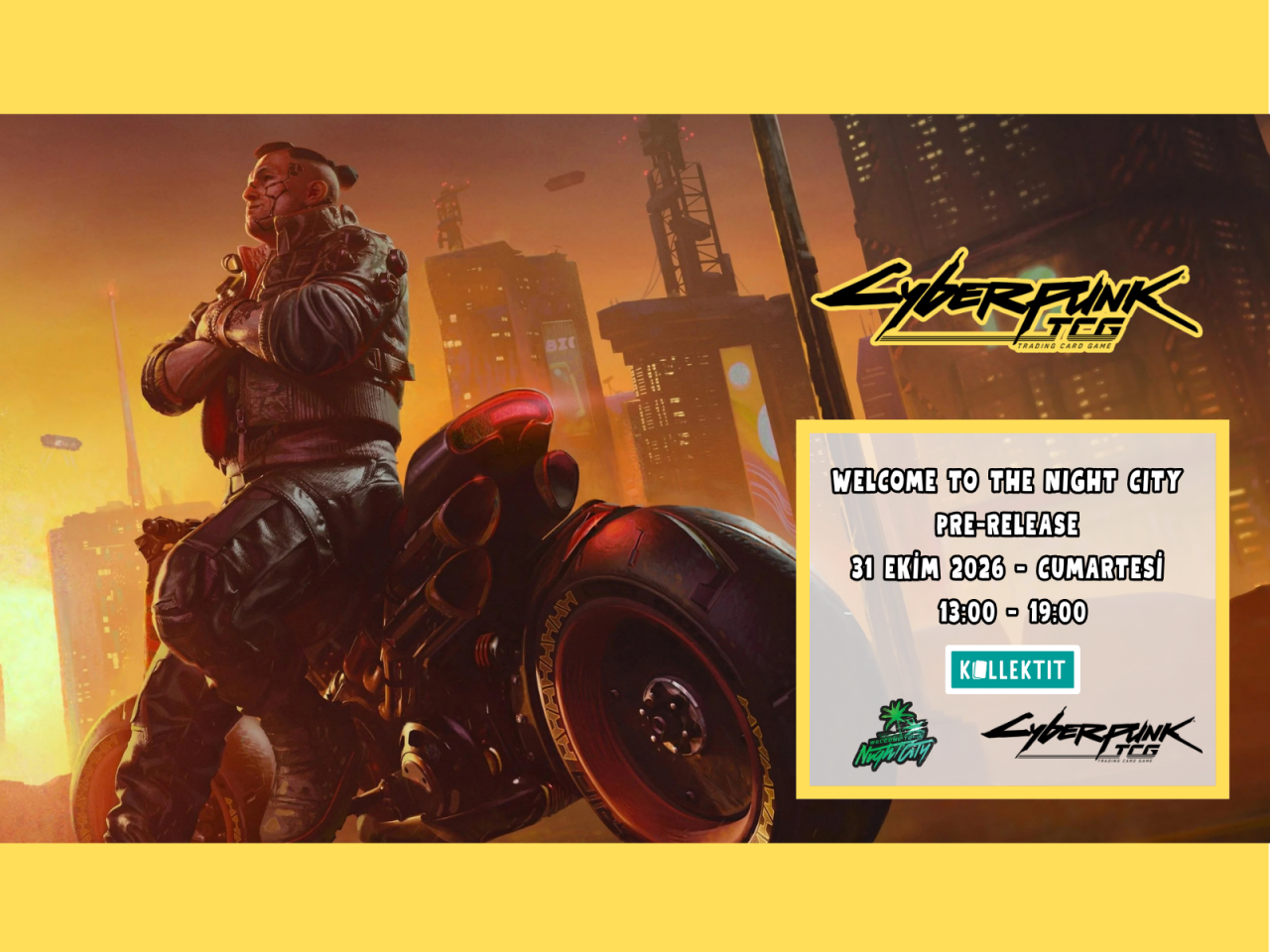 Welcome to the Night City Prerelease