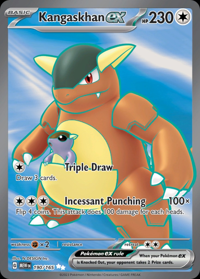 Kangaskhan ex 190/165 - Scarlet&Violet 151