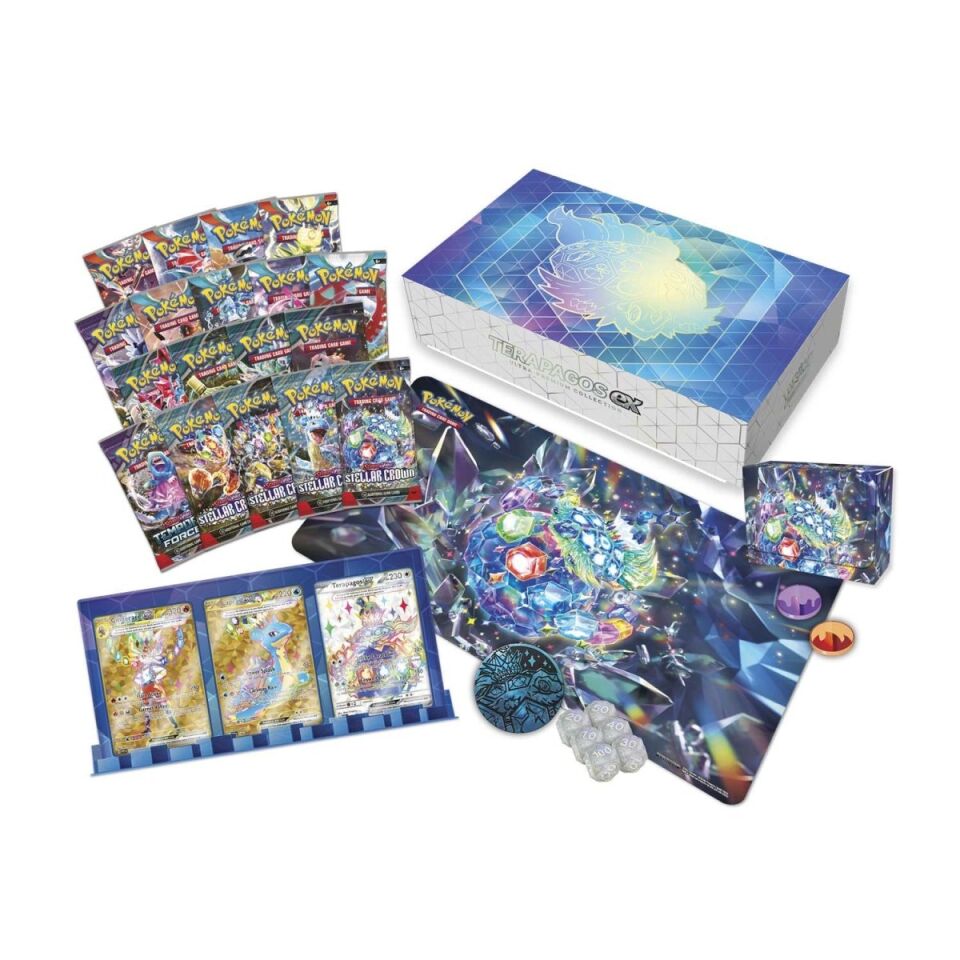Pokémon -   Terapagos ex Ultra Premium Collection
