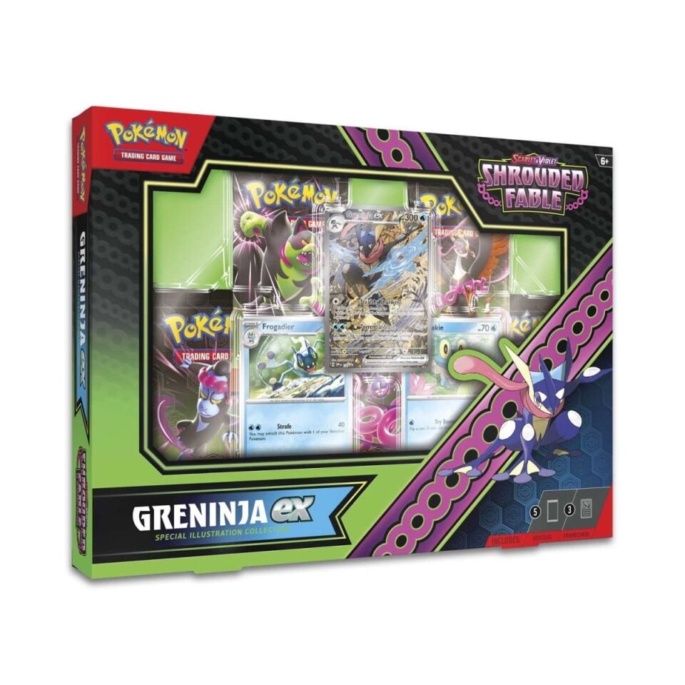 Pokémon -  Shrouded Fable Greninja ex Special Illustration Collection Box