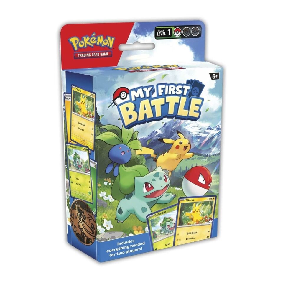 Pokémon -  My First Battle (Pikachu & Bulbasaur)