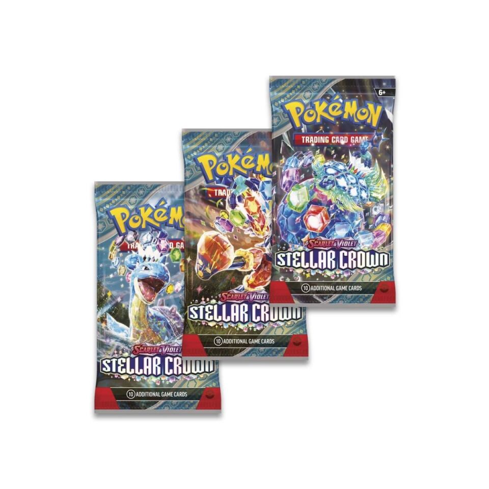 Pokémon -  Stellar Crown 3 Pack Blister (Latias)