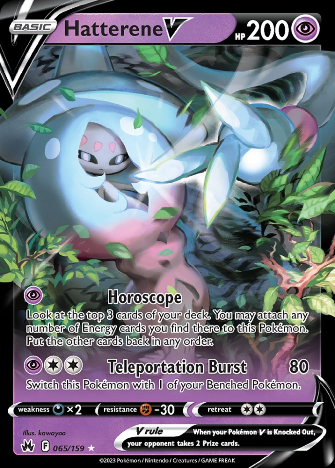 Hatterene V 065/159 - Crown Zenith