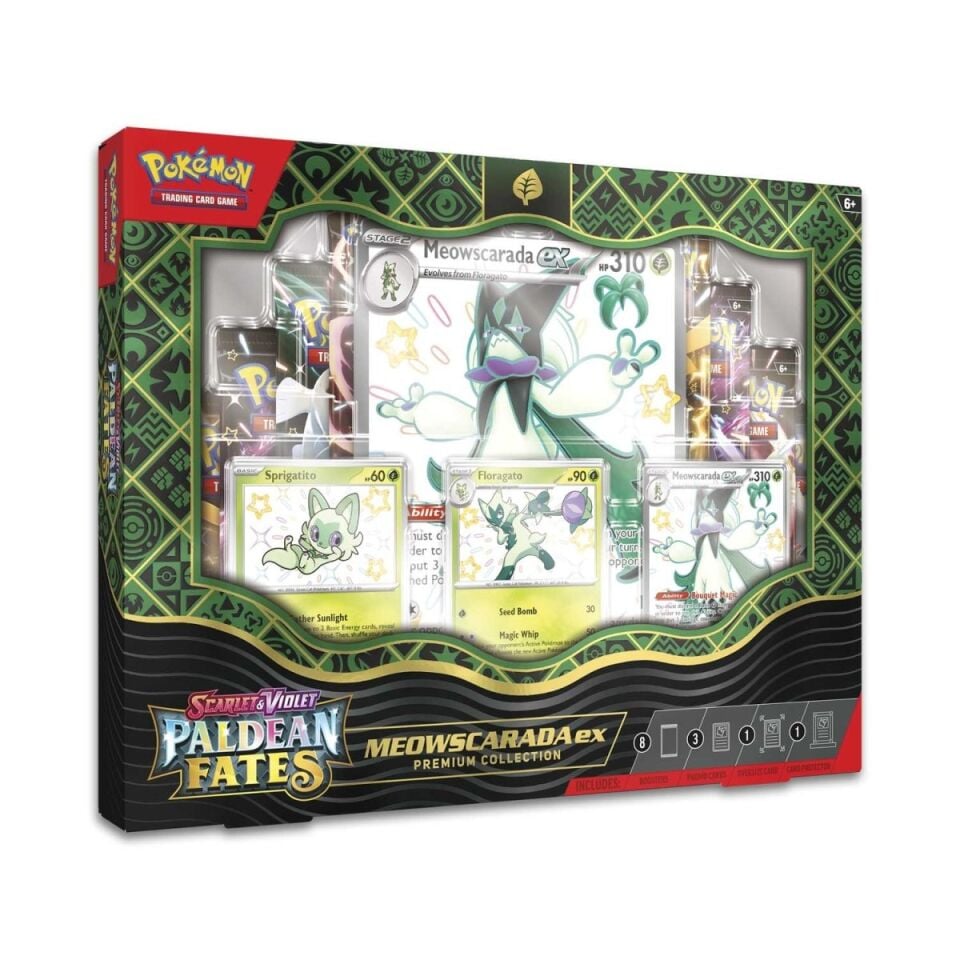 Pokémon -  Scarlet & Violet-Paldean Fates Meowscarada ex Premium Collection