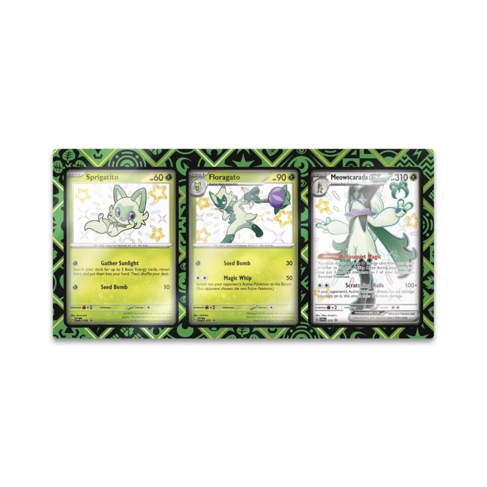 Pokémon -  Scarlet & Violet-Paldean Fates Meowscarada ex Premium Collection