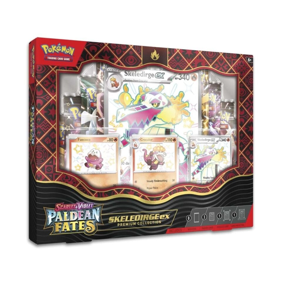 Pokémon -  Scarlet & Violet-Paldean Fates Skeledirge ex Premium Collection