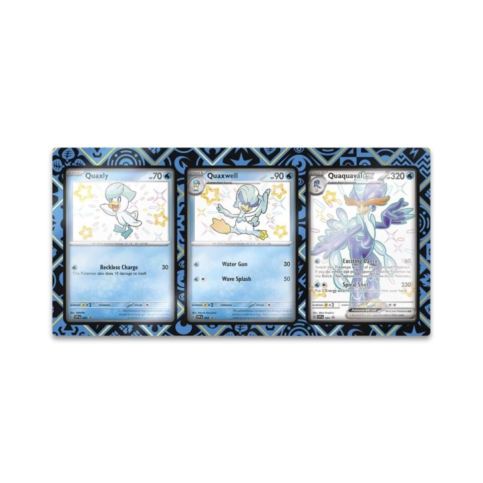 Pokémon -  Scarlet & Violet-Paldean Fates Quaquaval ex Premium Collection