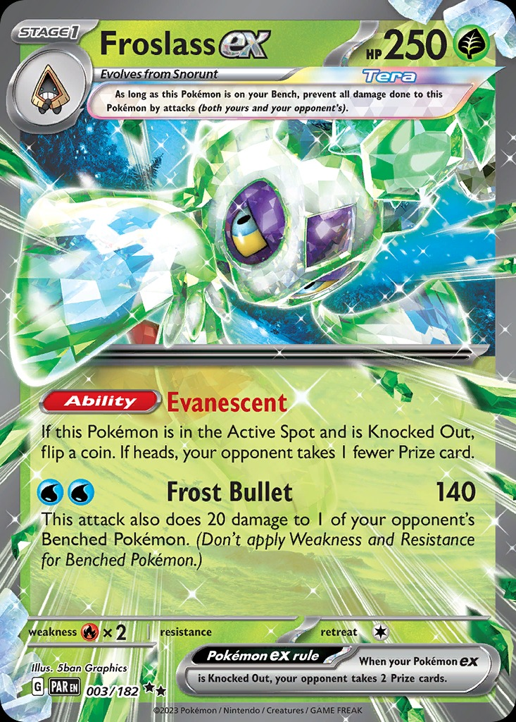 Froslass ex 003/182 - Paradox Rift