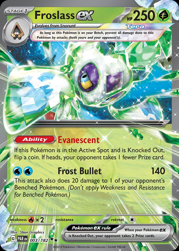 Froslass ex 003/182 - Paradox Rift
