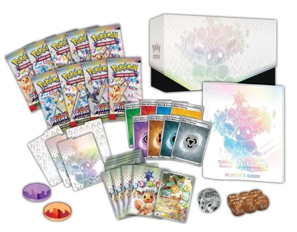 Pokémon -  Scarlet & Violet-Prismatic Evolutions Elite Trainer Box