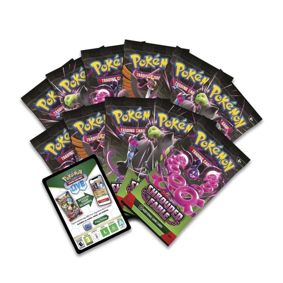 Pokémon -  Scarlet & Violet-Shrouded Fable Elite Trainer Box