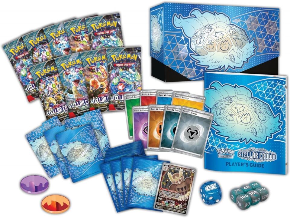 Pokémon -  Scarlet & Violet - Stellar Crown Elite Trainer Box