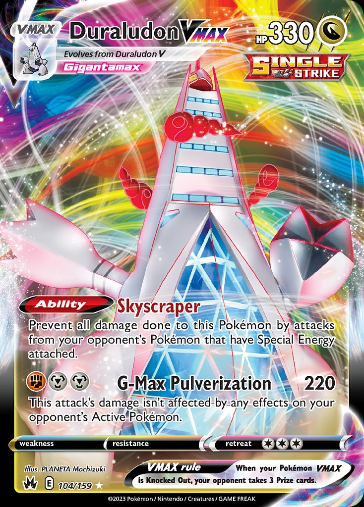 Duraludon VMAX 104/159 - Crown Zenith