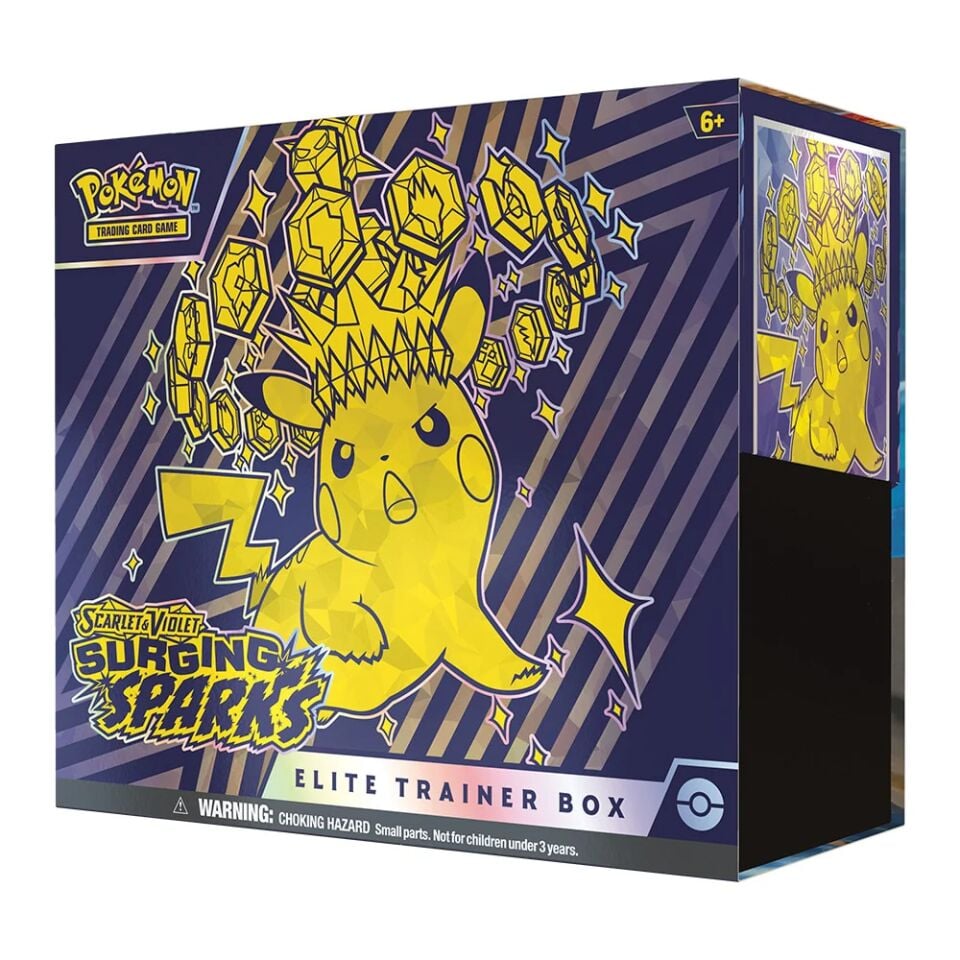 Pokémon -  Scarlet & Violet - Surging Sparks Elite Trainer Box