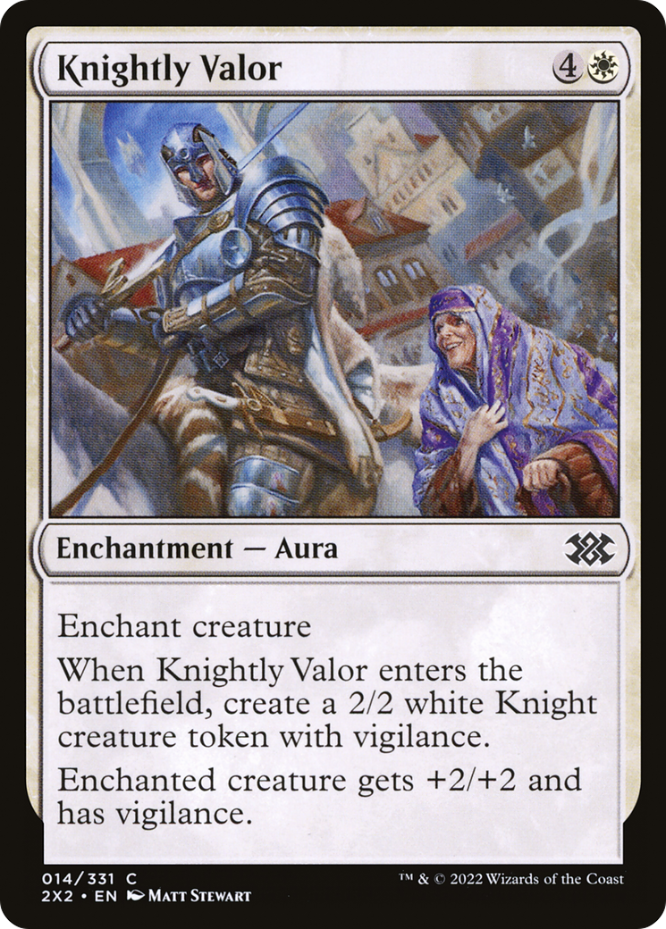 Knightly Valor ( Traditional Foil )