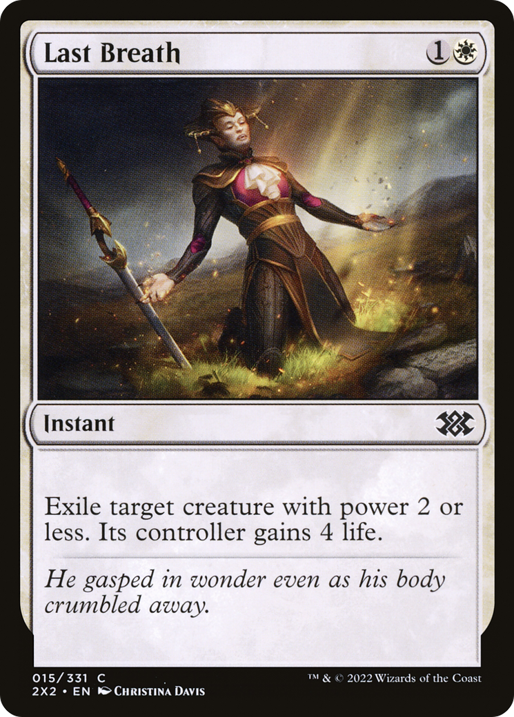 Last Breath ( Traditional Foil )