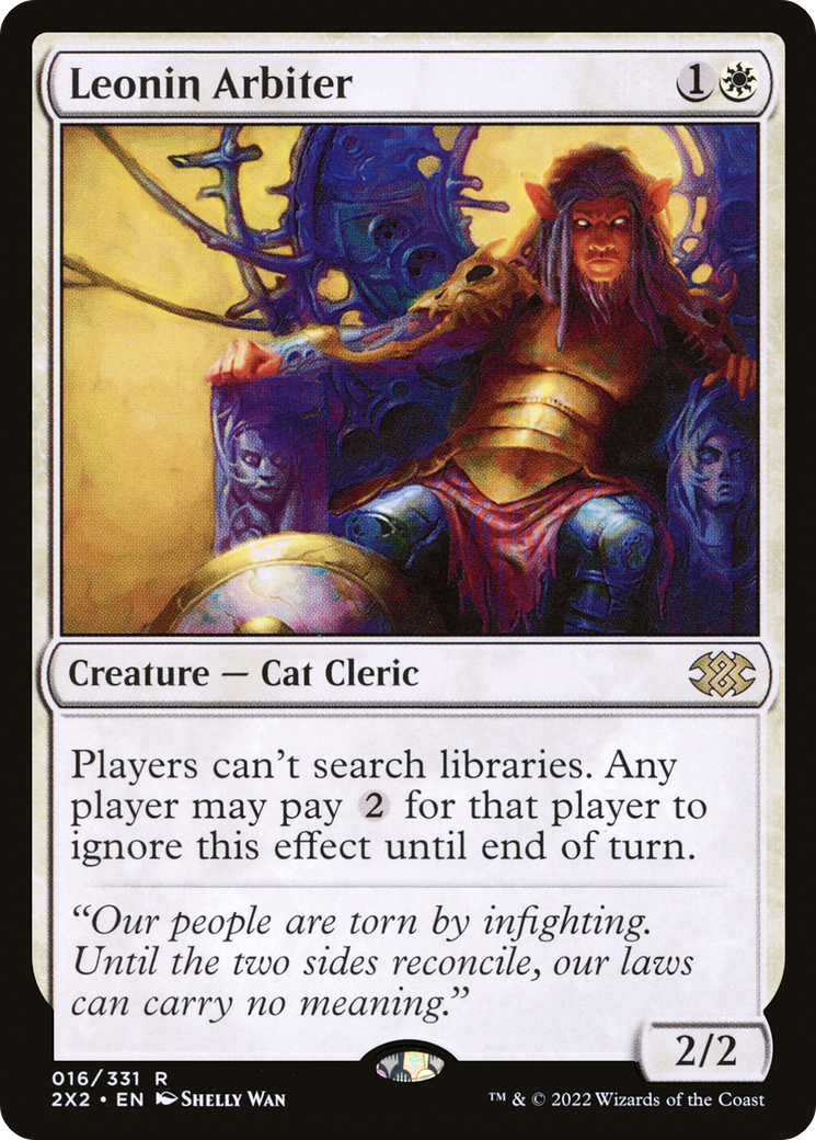 Leonin Arbiter ( Traditional Foil )