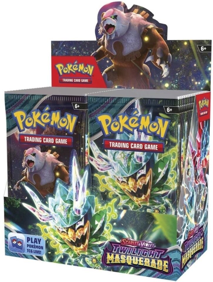 Pokémon -   Scarlet & Violet - Twilight Masquerade Booster Box