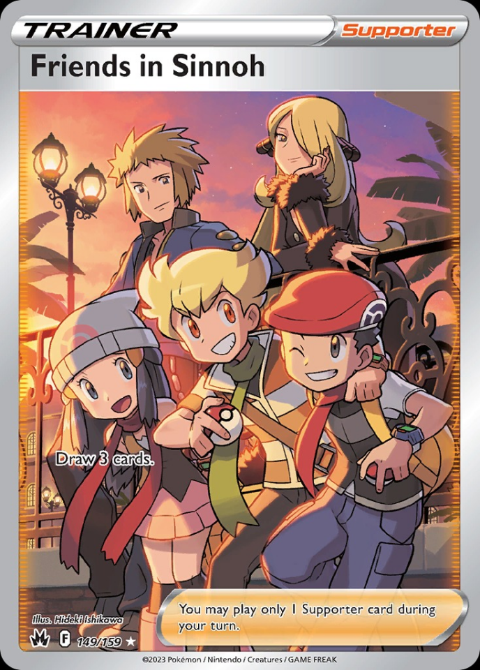 Friends in Sinnoh 149/159 - Crown Zenith