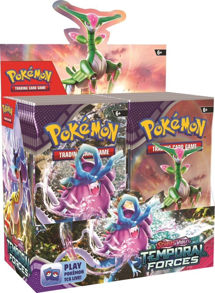 Pokémon -   Scarlet & Violet - Temporal Forces Booster Box