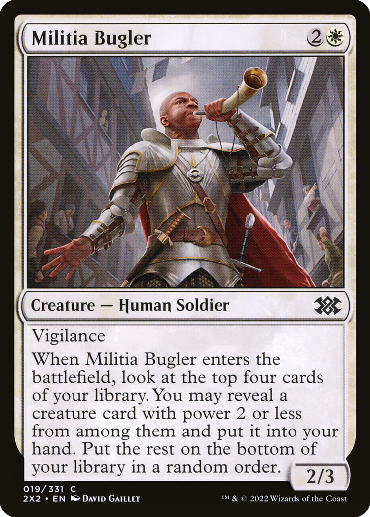 Militia Bugler ( Traditional Foil )