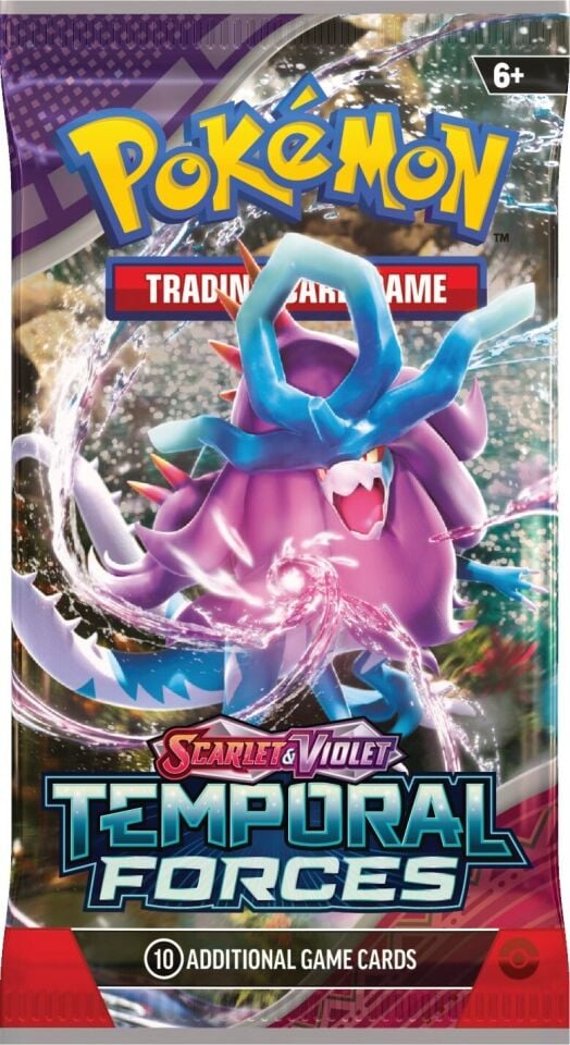 Pokémon -   Scarlet & Violet -  Temporal Forces Booster Pack - TEK PAKET