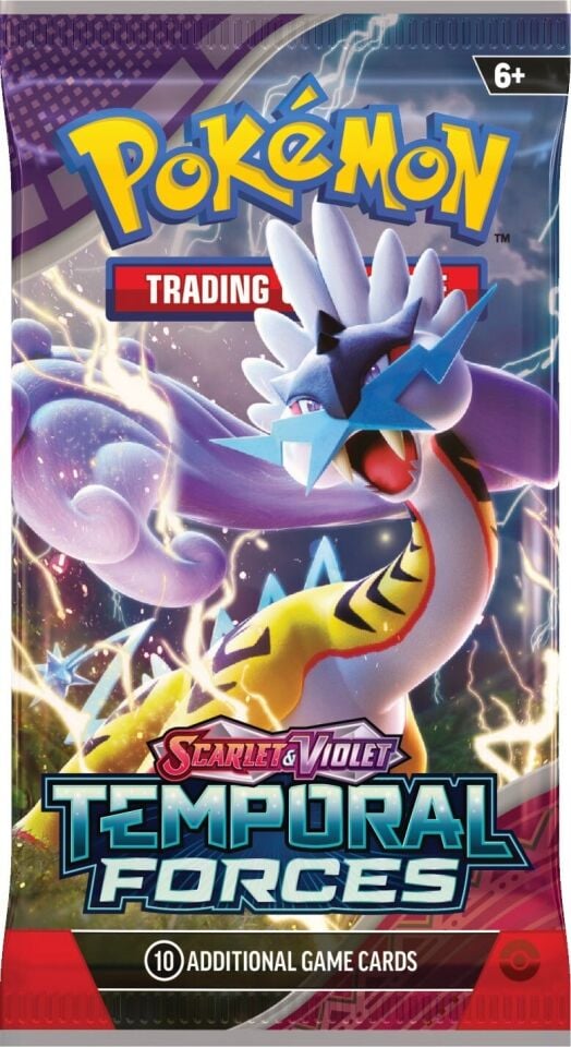 Pokémon -   Scarlet & Violet -  Temporal Forces Booster Pack - TEK PAKET