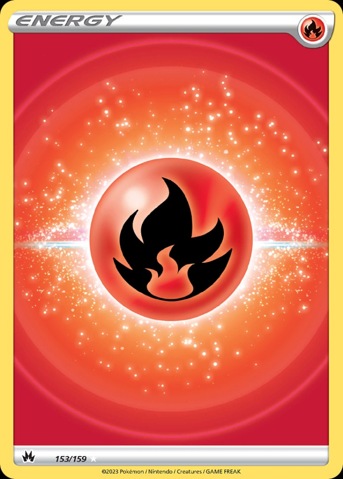 Fire Energy [Holo] 153/159 - Crown Zenith