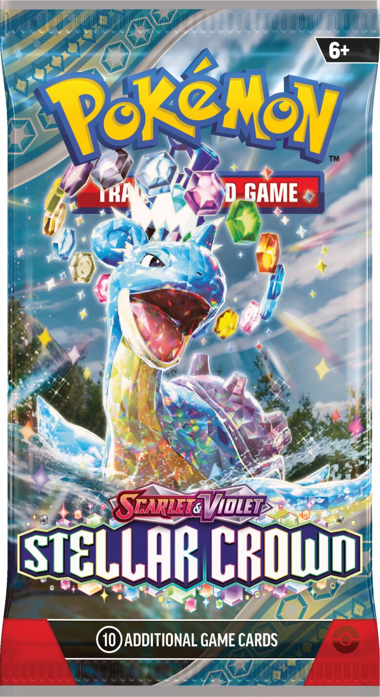 Pokémon -   Scarlet & Violet - Stellar Crown Booster Pack - TEK PAKET