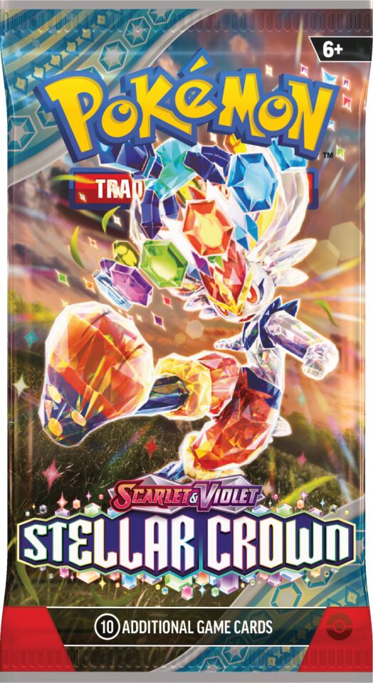 Pokémon -   Scarlet & Violet - Stellar Crown Booster Pack - TEK PAKET