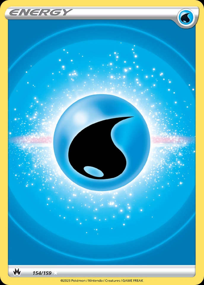 Water Energy [Holo] 154/159 - Crown Zenith