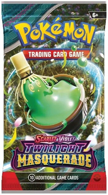 Pokémon -   Scarlet & Violet - Twilight Masquerade Booster Pack - TEK PAKET