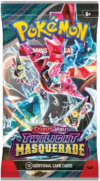 Pokémon -   Scarlet & Violet - Twilight Masquerade Booster Pack - TEK PAKET