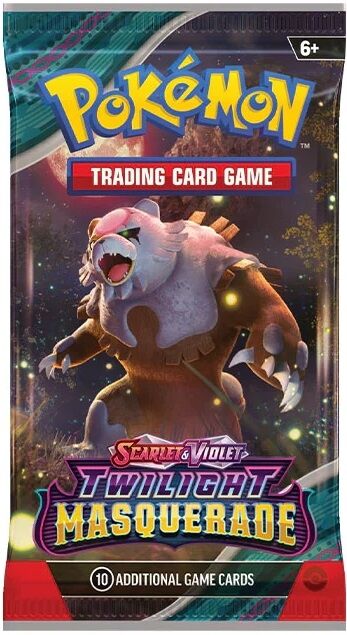 Pokémon -   Scarlet & Violet - Twilight Masquerade Booster Pack - TEK PAKET