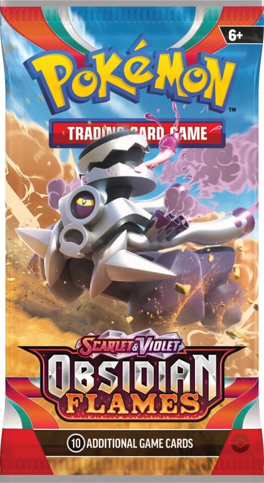 Pokémon -   Scarlet & Violet - Obsidian Flames Booster Pack - TEK PAKET