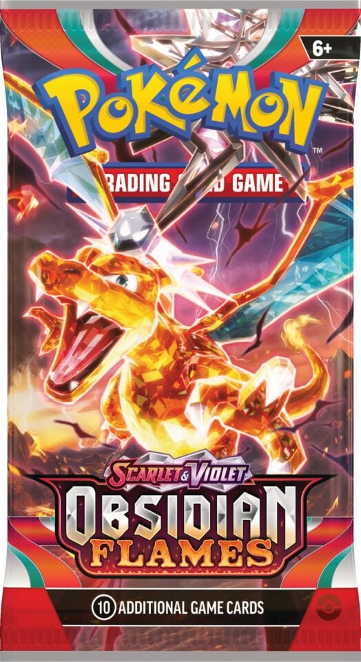 Pokémon -   Scarlet & Violet - Obsidian Flames Booster Pack - TEK PAKET
