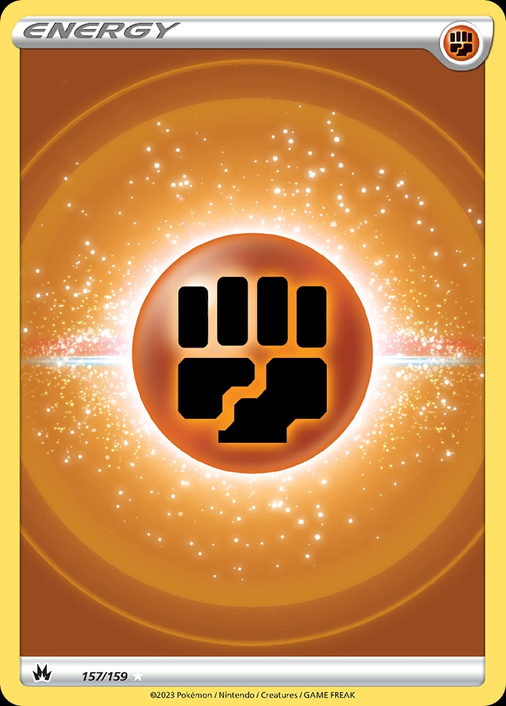 Fighting Energy [Holo] 157/159 - Crown Zenith