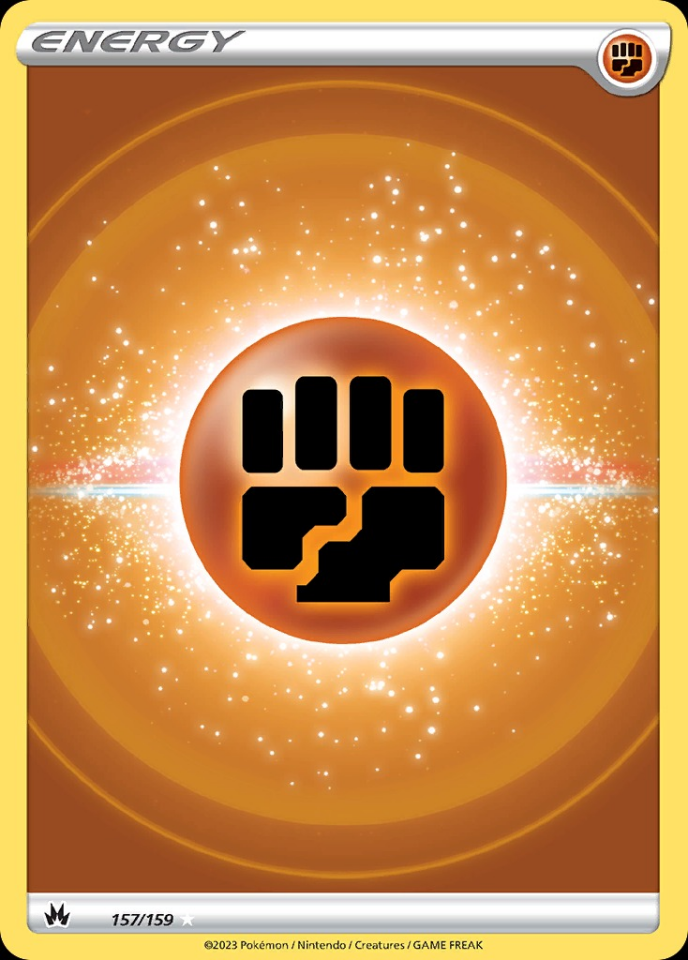 Fighting Energy [Holo] 157/159 - Crown Zenith