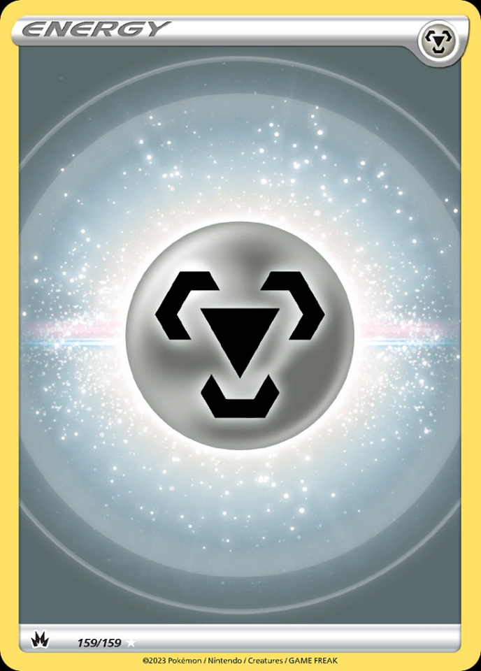 Metal Energy [Holo] 159/159 - Crown Zenith