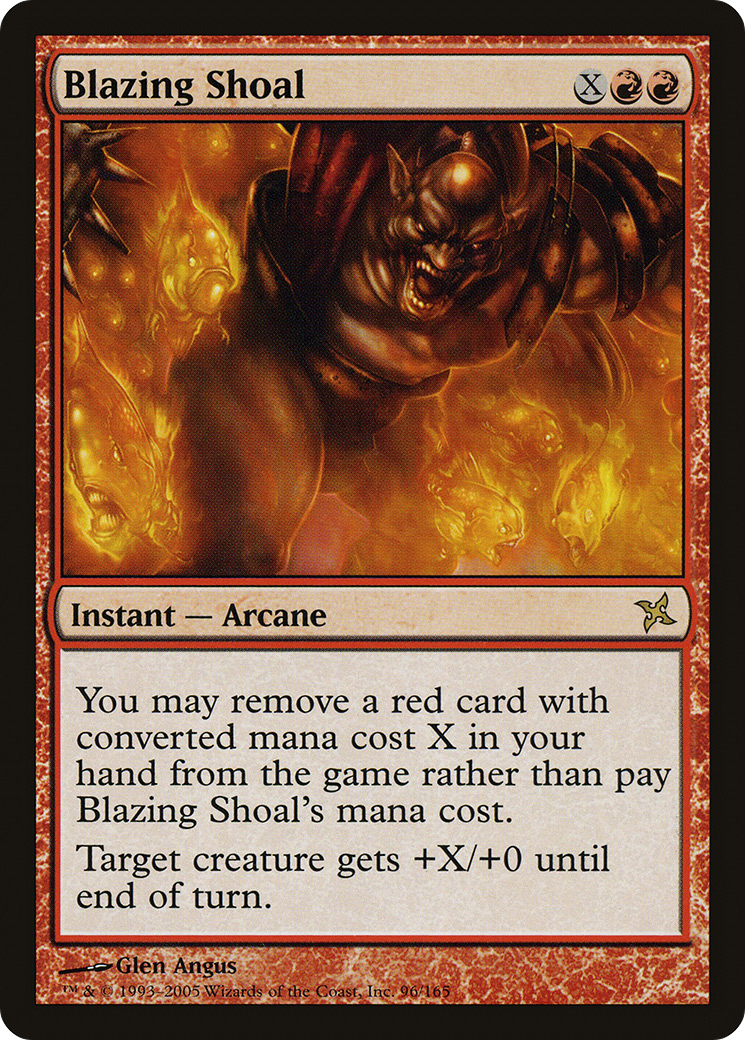Blazing Shoal ( Traditional Foil )