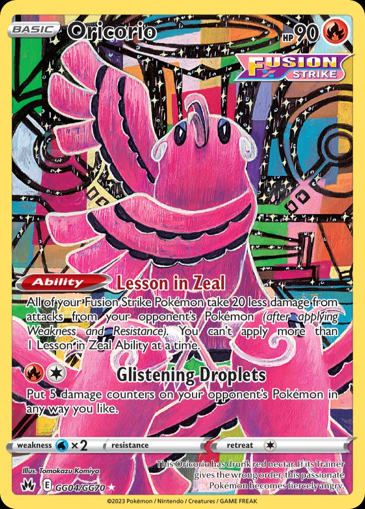 Oricorio GG04/GG70 - Crown Zenith