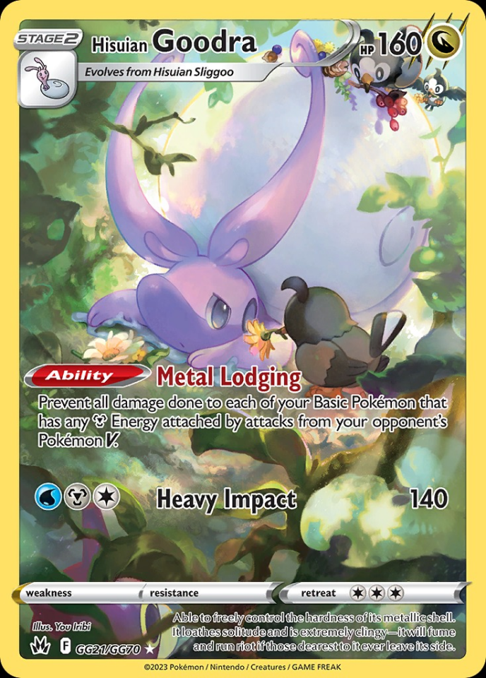 Hisuian Goodra GG21/GG70 - Crown Zenith