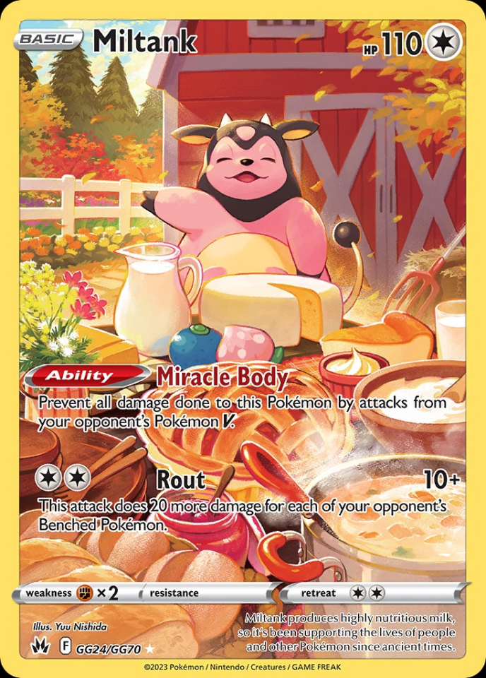 Miltank GG24/GG70 - Crown Zenith