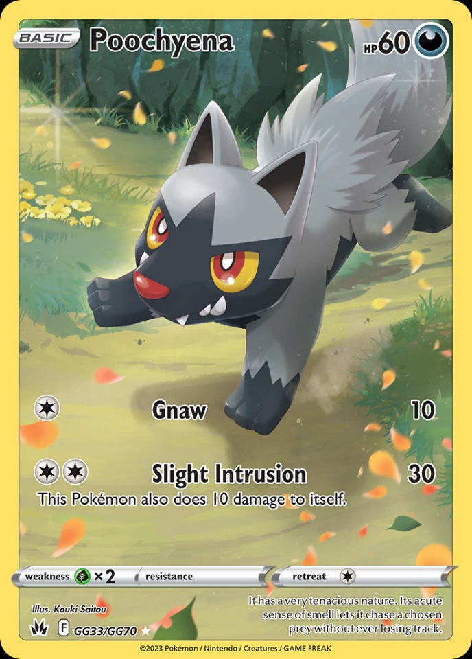 Poochyena GG33/GG70 - Crown Zenith