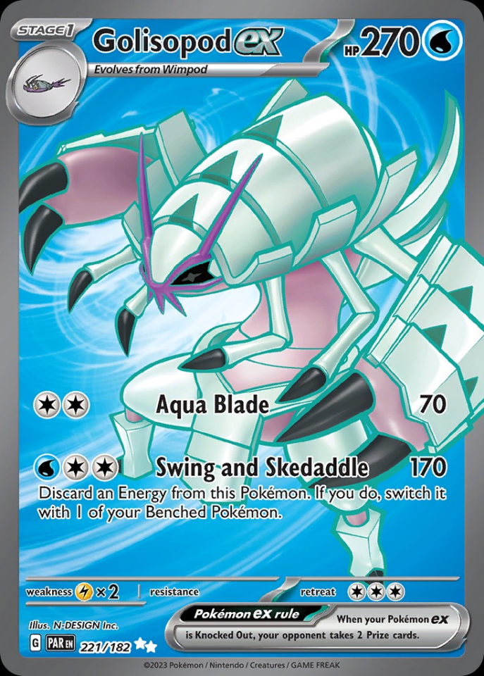 Golisopod ex 221/182 - Paradox Rift
