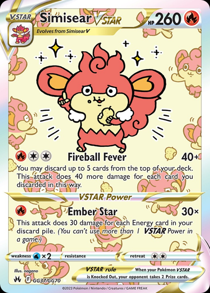 Simisear VSTAR GG37/GG70 - Crown Zenith