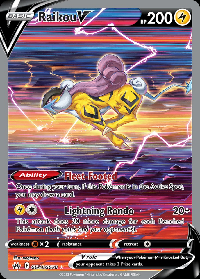 Raikou V GG41/GG70 - Crown Zenith