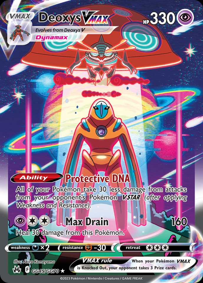 Deoxys VMAX GG45/GG70 - Crown Zenith