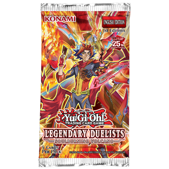 Yu-Gi-Oh ! - LD10 - Legendary Duelists : Soulburning Volcano - Booster Pack